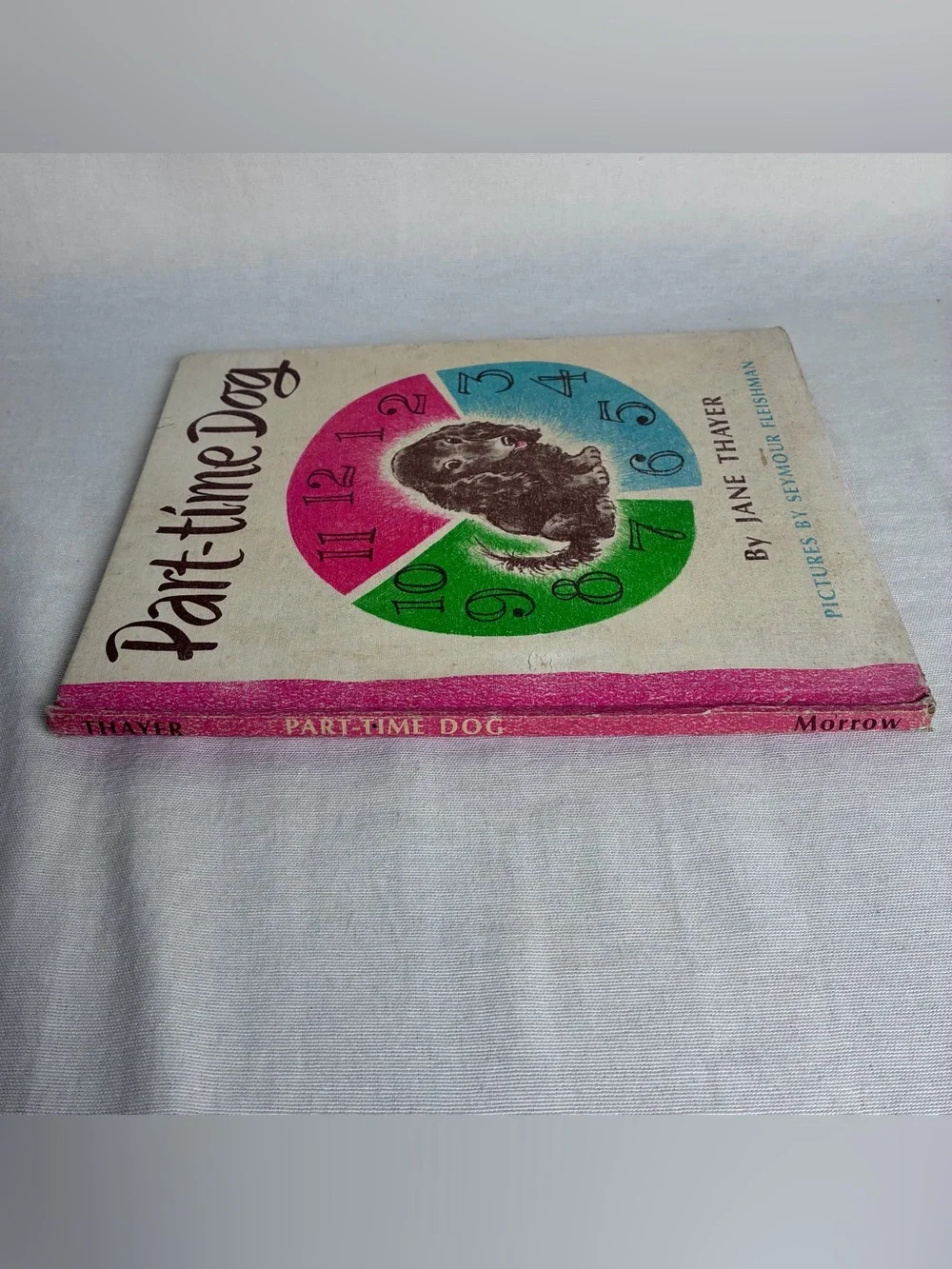 Vintage 1965 Part-time Dog Hardcover Book Jane Thayer Weekly Reader Childrens
